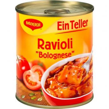 Maggi Ravioli Bolognese(1xTeller) 325g Dose